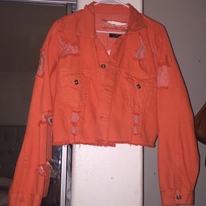 Orange 🍊 denim